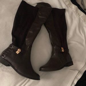 Knee high boots wide width